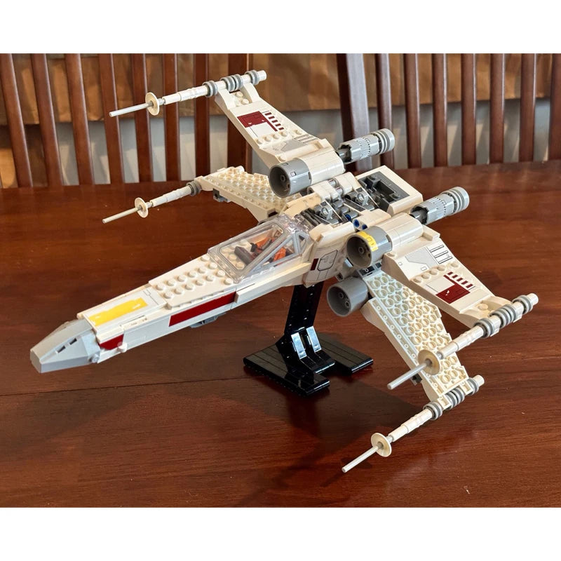 MOC Star Plans N1 Starfighter 75325 Display Stand Model Building Blocks DIY Showing Assemble Bricks Children Toy Christmas Gift