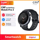 CMF Watch 3 Pro  Smartwatch 1.43 Inch AMOLED, 13 Day Battery, Dual GPS, Bluetooth Calls with AI Noise Cancellation, Heart Rate