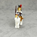 Medieval Napoleonic War French Dragoon British Soldiers Pirates Figures Army Scottish Fuisiler Building Blocks Weapons Brick Toy