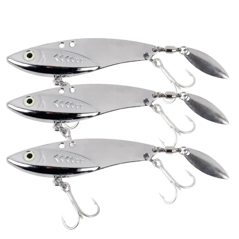 BURLE 5g-30g Freshwater Saltwater Long Cast VIB Lure Zinc Alloy Metal Fish VIB Bait