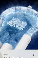 The Breeze Sentinel | High-Speed Turbine Bladeless Neck Fan (Rechargeable)