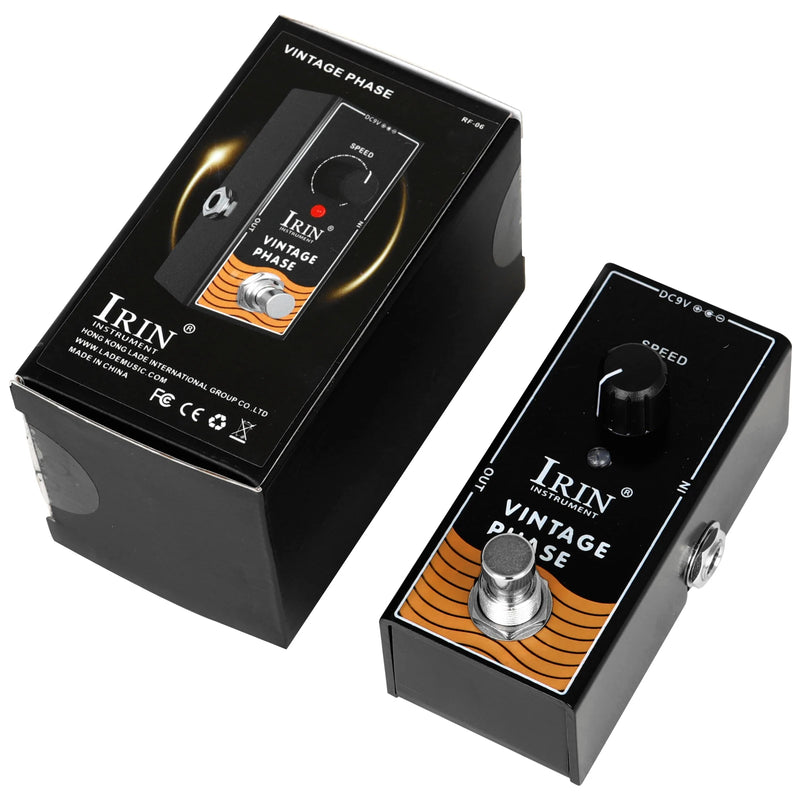 IRIN RF Series Electric Guitar Pedal True Bypass Single Pedal Overdrive Distortion Delay Effect Pedal Guitar Accessories & Parts