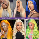Blonde 613 HD Lace Closure Front Wigs 13x6 Hd Lace Frontal Human Hair Wig Bone Straight Honey Colored Human Hair for Black Women