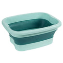 Portable Footbath Massage Bucket Easy To Store Foldable Foot Bath Tray Collapsible Foot Soak Bucket for Soaking Feet