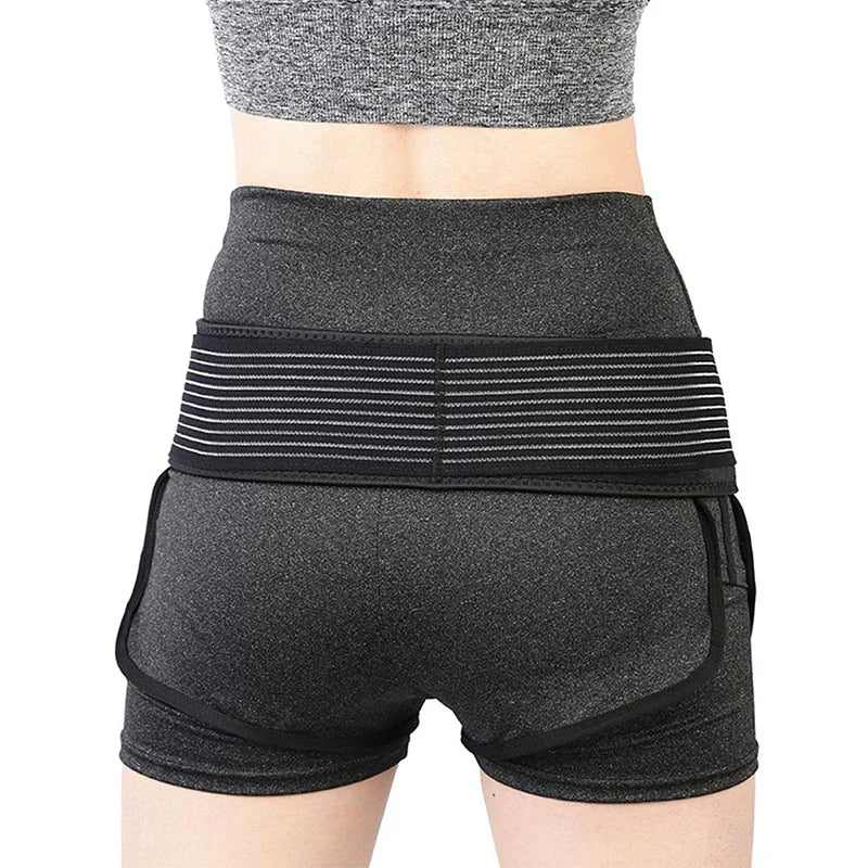 Sacroiliac Hip Belt Lower Waist Back Support Brace For Men Women Braces Pain Pelvic Trochanter Sciatica Pelvis Lumbar Relief