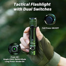 New Sofirn SP31 V3.0 Tactical LED Flashlight with Dual Switch USB C 18650 Rechargeable Power Indicator 6000K 5000K Torch