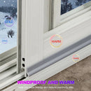 Schiebetyp-Fensterdichtungsstreifen Tür- und Fensterspalt Winddichte Schalldämmung Selbstklebender Dichtungsstreifen Warmer Windstopper