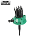 360 Degree Garden Automatic Multi Sprinkler Garden Lawn Sprinklers Roof Cooling Sprinklers Watering Sprinklers Gardening Tools