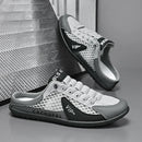 Men's Fashion Soft-soled Half Slippers Summer Men Trendy Bottom Casual Shoes Soft Sole Sneakers Zapatos De Hombre Plus Size 48