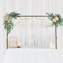 Adjustable Table Rod Holder Backdrop Stand Party Decoration Customizable Tabletop Arches Wedding Decor Party Decoration Mariage