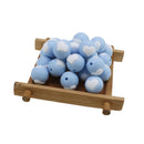 10pc/Lot  Valentines Day Silicone Beads Focal Heart Round Marking DIY Necklace Baby Pacifier Chain Beads For Making Jewelry