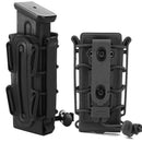 Taktisches Molle 9mm Pistolenmagazin Militär Magazintasche Jagd Holster Fastmag mit Gürtelclip und Molle Softshell Magazintasche Etui