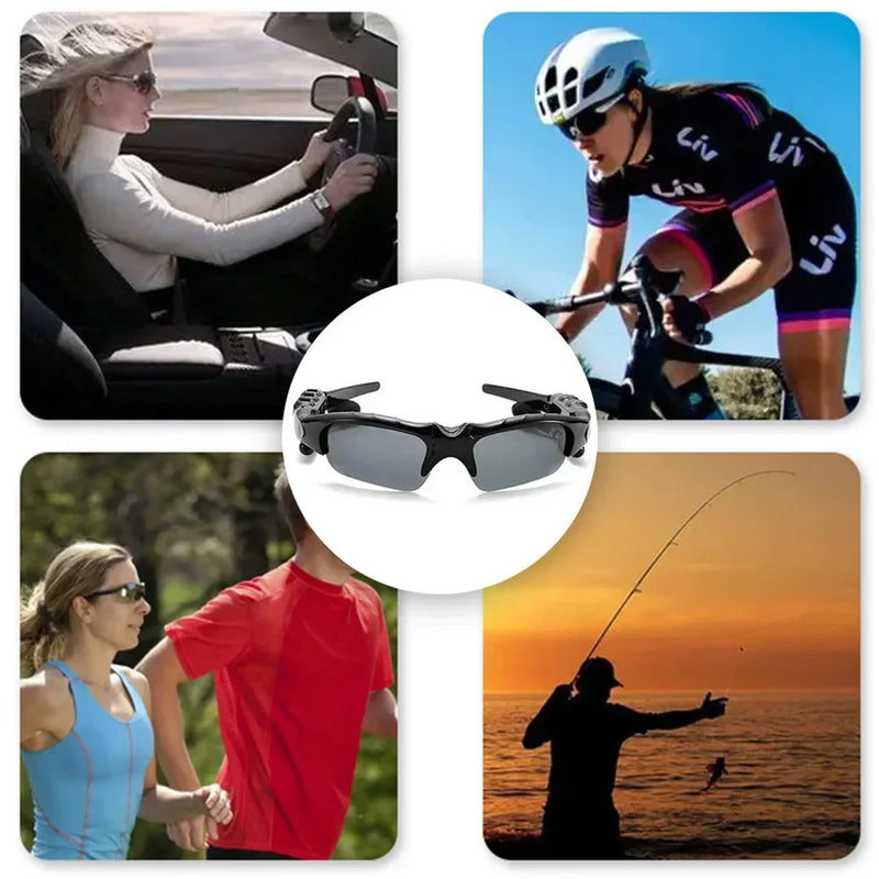 Smart Polarized Sunglasses Bluetooth 5.0 Audio Glasses Outdoor Sports Cycling Surround Sound Headphones Listen To Music Call