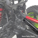 Aluminum Alloy Front Rear Chassis Brace Set for ARRMA 1/7 MOJAVE 6S BLX 4WD Desert Truck ARA320620 Upgrade Parts