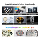 Cloudray Fiber Laser Marking Machine for DIY Jewelry Gold Silver Ring Bracelet Metal Cutting Engraving Machine Do Brasil