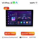 Junsun 7 9 10 inch Universal CarPlay Android Auto Car Radio For VW Fiat Renault Nissan Hyundai GPS Multimedia autoradio Stereo