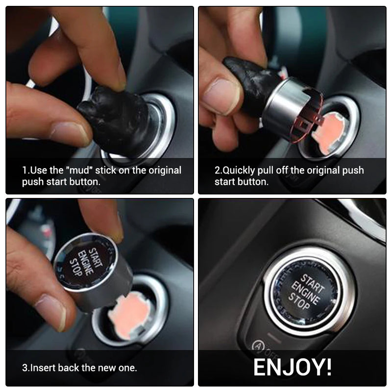 Car Styling Engine Start Stop Switch Button Decoration For BMW 1 2 3 4 5 6 7 Series F20 F21 F22 F23 F30 F34 F10 F18 F12 F07 F01