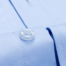 5XL Silk Smooth Formal Dress Quality Social Summer Short Sleeve Men's Shirt Business Slim Fit ice silk Casual White Non iron 4XL