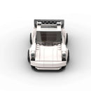 Building block assembly, racing car, moc model, children's puzzle toy