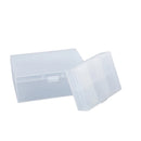 Frosted Flip Storage Box Photocards Small Card Storage Box Desk Organizer Box Classification Box Jewelry Storage Case Container