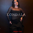 KONDALA Trendy Sexy Transparenter Bodysuit Langarm Bodysuit Fashion 2026 Frühling Sommer Party Urlaub Date Durchsichtig Damen Tops
