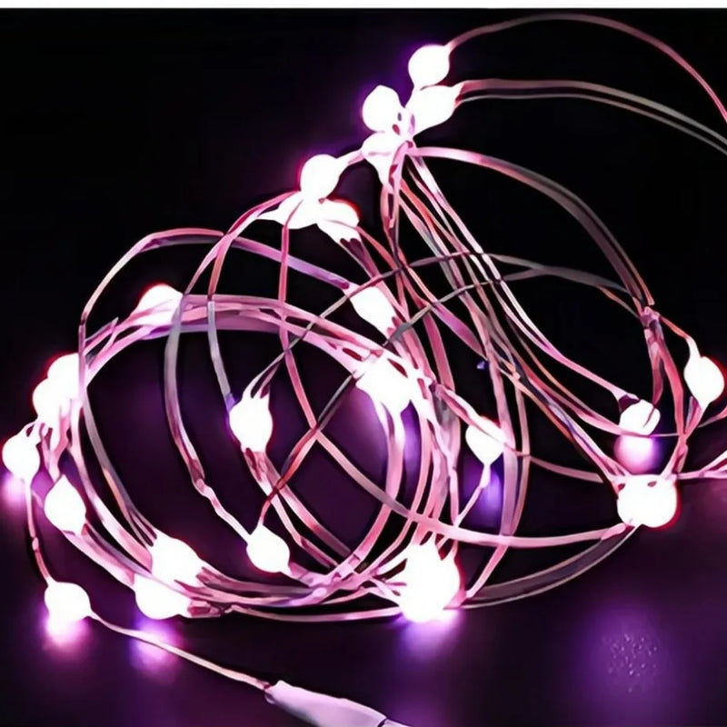 PaaMaa LED Wine Bottle String Lights 1M 2M 3M Copper Wire Fairy Lights Cork Shape Wedding Party Garden Christmas Decor Lamp