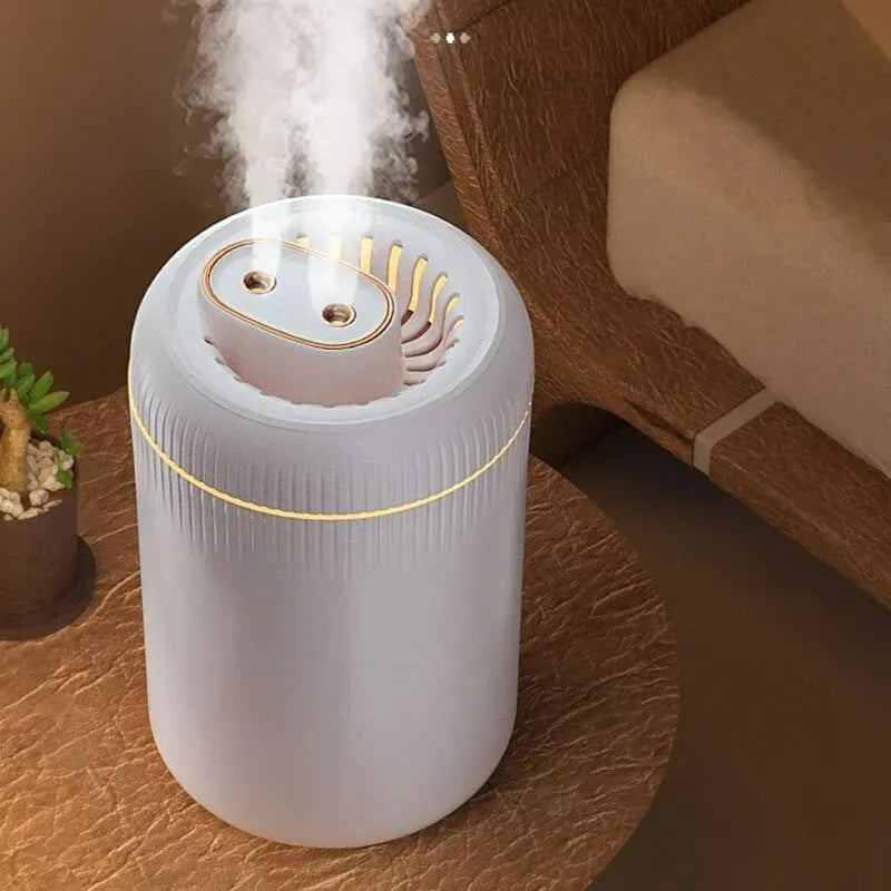 New 3.5L Large Capacity Humidifier Household Fog Amount USB Car Aroma Machine Office Air Atomizer