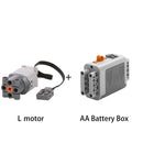 MOC M XL L Motor Servo Power Functions Motor High-Tech Parts Multi Tool PF 8293 8883 Model Building Blocks Compatible With LEGO
