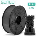 SUNLU PETG/ABS/SILK/TPU/PLA Filament 1 Rolle 1,75 mm FDM 3D-Druckermaterial mit hoher Festigkeit 100 % blasenfreies Filament für 3D-Stift