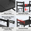 Expandable Microwave Shelf, Microwave Oven Rack Stand Holder Kitchen Corner Shelf Desktop Printer Shelf Rack, Bakers Rack