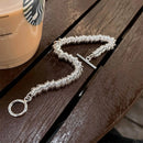 Foxanry Unregelmäßiges geometrisches Armband mit Perlen und Knebelverschluss für Damen, Paare, neue Mode, klassischer Punk, Hip Hop, Party, Schmuckgeschenke
