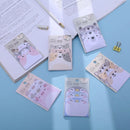45Sheets Kawaii Paper Sticky Notes Creative Notepad Memo Pads Sticky Notes School Stationery Stickers Posted it Sticky Note Pads