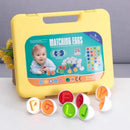 Montessori Baby Toys Match Egg Puzzle  Geometry Matching Egg Color alphabets Easter Egg Educational Toys For Children2