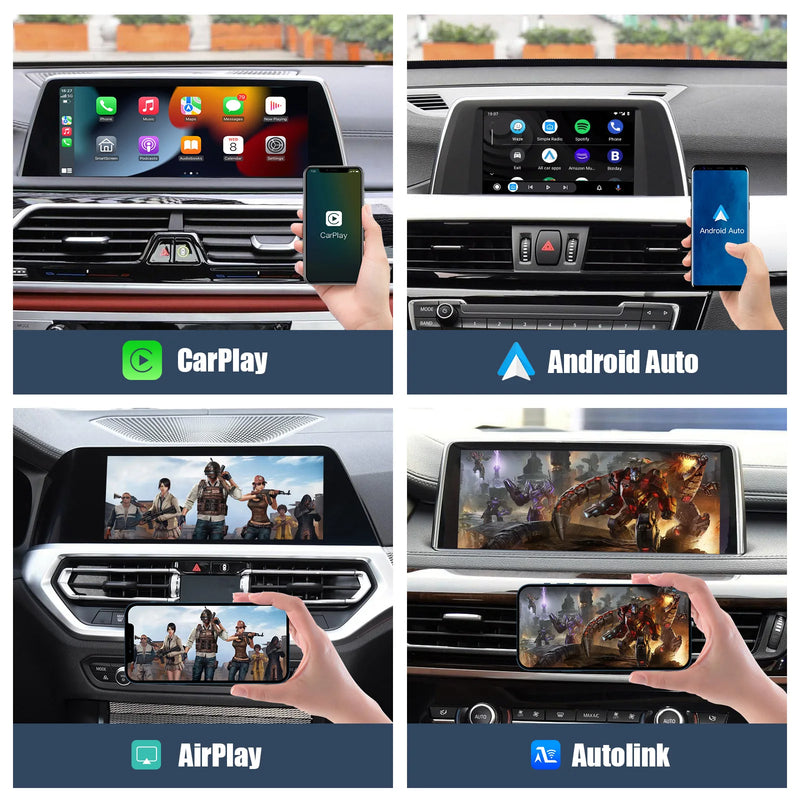 Wireless CarPlay Android Auto For BMW NBT CIC system 1 2 3 4 5 X1 X3 X4 X5 F20 F21 F23 F30 F31 F34 F35 F10 F11 F48 F25 F26 F15