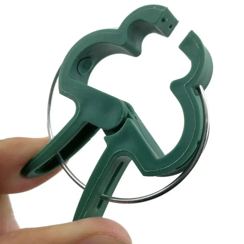 10/20Pcs Plant Fixed Clips Reusable Garden Greenhouse Bracket for Fixed Plants Vine Flower Seedling Tomatoes Support Plant Clips