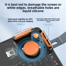Aluminum Alloy Car Phone Holder Bracket Adjustable Multi-Angle Clasp Style Accessory for Arc Screen Mobile Phone Universal Mount