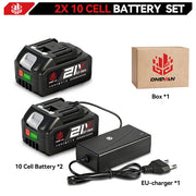 The Cell Stack | 21V Lithium-Ion Battery Pack for Makita Tools