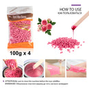 400g/500g Waxing Wax for Hair Removal Hard Wax Beans Depilatory Hot Film Wax Beads for Full Body