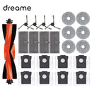 For Dreame X40 Ultra Accessories Main Brush/Cover Side Brush Hepa Filter Mop Dust Bag Dreame X40 Pro/S30 Pro Ultra Spare Parts