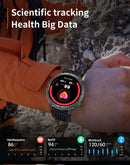 2026 New T-REX3 Outdoor Smart Watch Men 1100mAh Large Battery Bluetooth Call Compass 1.7-inch LED Flashlight Waterproof Watches