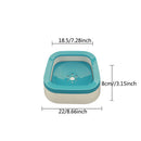 Anti-splash Water Bowl For Dogs Large Capacity Drinker Pet Slow Food Bowl Waterer For Puppy Cat  Anti-gulping Feeding Supplies