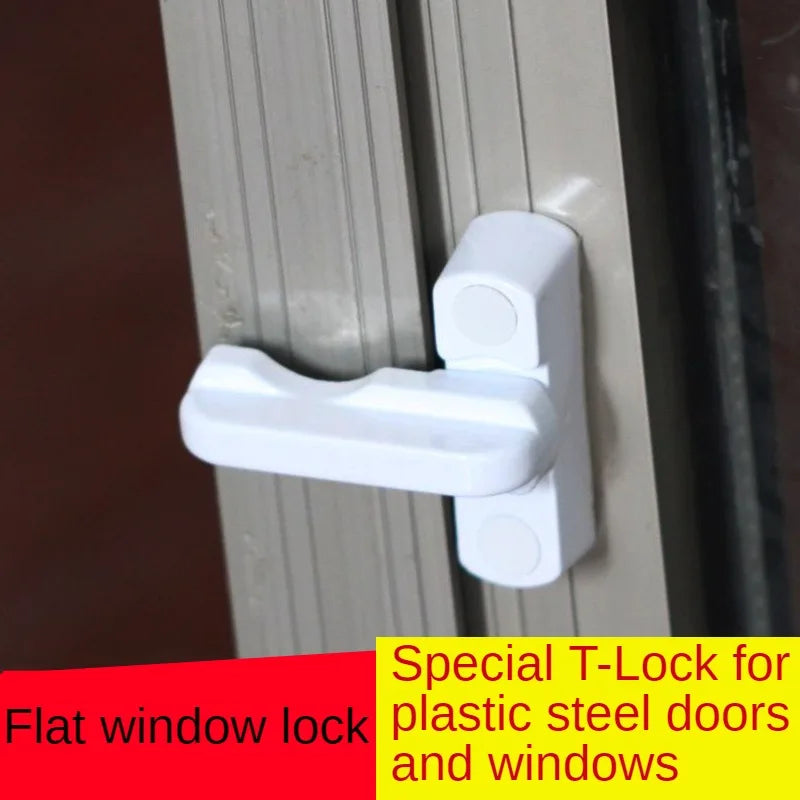 Plastic+Stainless Steel+Zinc Alloy UPVC Child Safe Security Window Door Sash Lock Safety Lever Handle Sweep Latch Drop Shipping