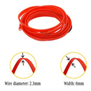 1M/2M/3M/5M Car Reading Door Interior Lighting LED Strip Decoration Garland Wire Rope Tube Line Flexible Neon Light With USB Dri