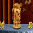 30 cm Mexiko Jungfrau Maria Statuetten Katholische Gottesmutter Guadalupe Skulptur Harz Religiöse Statue Heimzimmer Dekoration