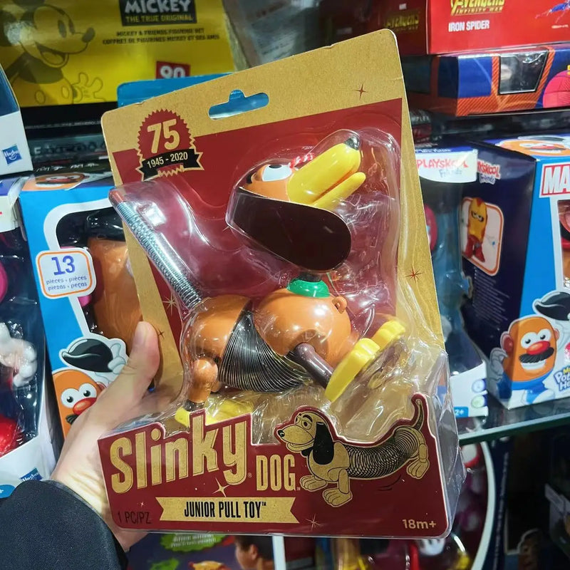 Disney Pixar Toy Story 4 Slinky Dog AlexToys Junior Pull Toy Action Figures Toys Animal Anime Figure Dolls Gift For Kids