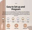 ROJECO Smart Nourish | 4L Intelligent App-Controlled Pet Feeder