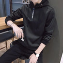 Herren Kapuzenpullover Modische Marke Vielseitiger Pullover Jacke Trendige Jacke