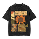 Men T-Shirt The Summer Hikaru Died  Washed T-Shirts Trendy Cool  Summer Tee Shirt Streetwear Design Cotton Clothes Birthday Gift
