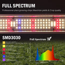Full Spectrum LED Grow Light 240W 320W 400W SMD3030 Foldable LED Grow Light For Greenhouse Flower Seedling Grow Tent Hydroponic