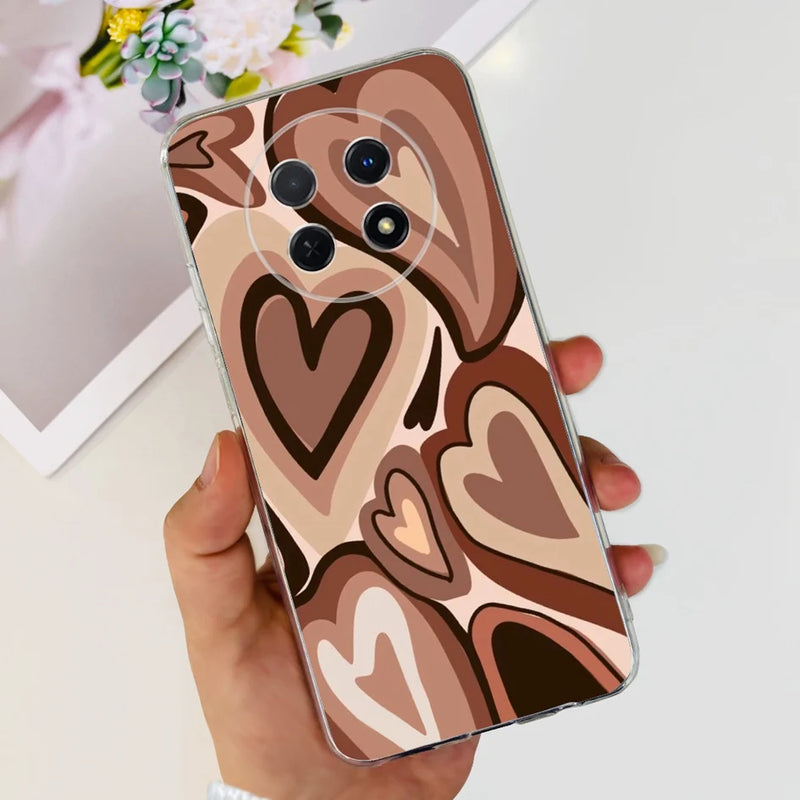 For Cover Huawei Nova Y91 Phone Case STG-LX1 STG-LX2 Silicone Transparent Capa Soft Coque For Huawei Nova Y91 Y 91 NovaY91 Funda